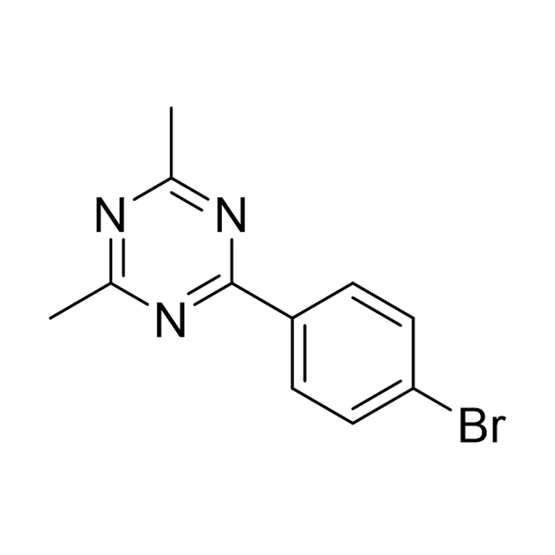 2-(4-broomfenyl)-4,6-dimethyl-1,3,5-triazine