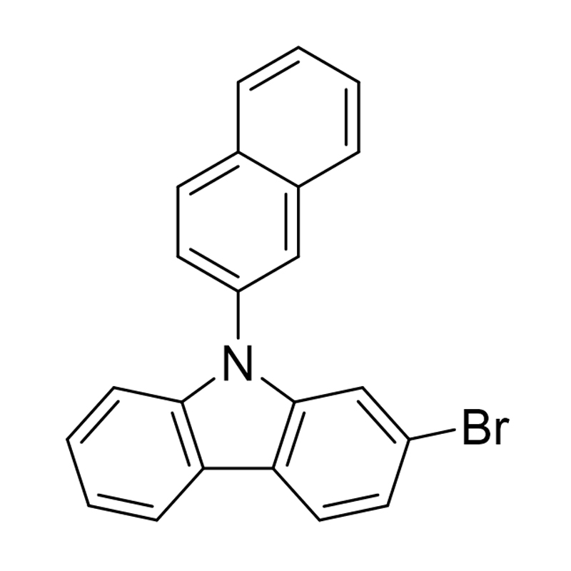2-Broom-9-(2-naftyl)-9H-carbazool