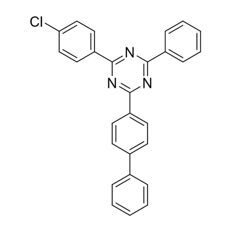 2-(bifenyl-4-yl)-4-(4-chloorfenyl)-6-fenyl-1,3,5-triazine