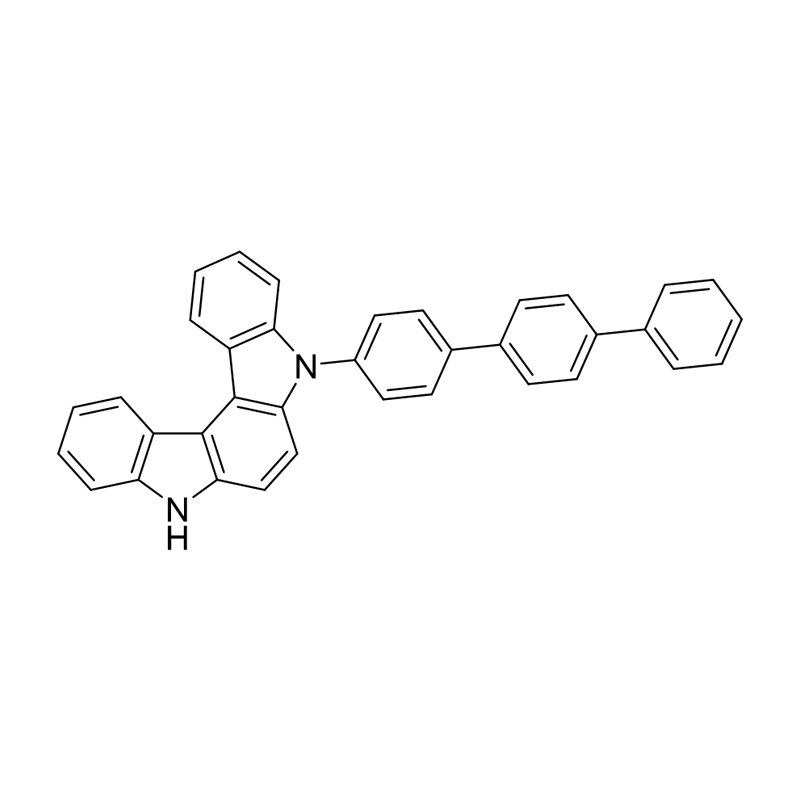 Indolo[2,3-c]carbazool, 5,8-dihydro-5-[1,1′:4′,1′′-terfenyl]-4-yl-