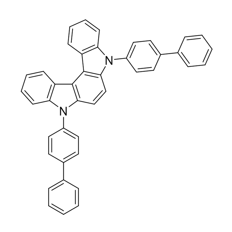 Indolo[2,3-c]carbazool, 5,8-bis([1,1'-bifenyl]-4-yl)-5,8-dihydro-