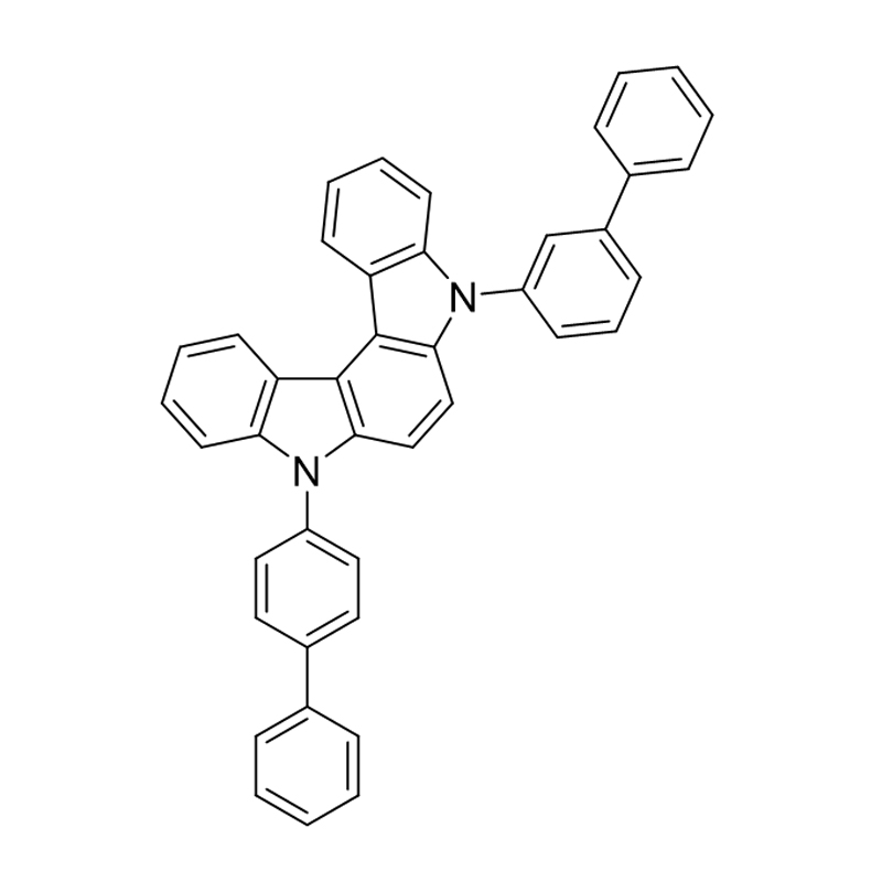 Indolo[2,3-c]carbazool, 5-[1,1'-bifenyl]-3-yl-8-[1,1'-bifenyl]-4-yl-5,8-dihydro-