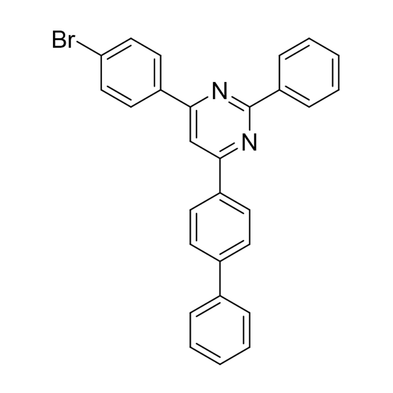 4-(Bifenyl-4-yl)-6-(4-broomfenyl)-2-fenylpyrimidine