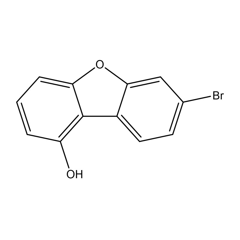 1-dibenzofuranol, 7-broom-